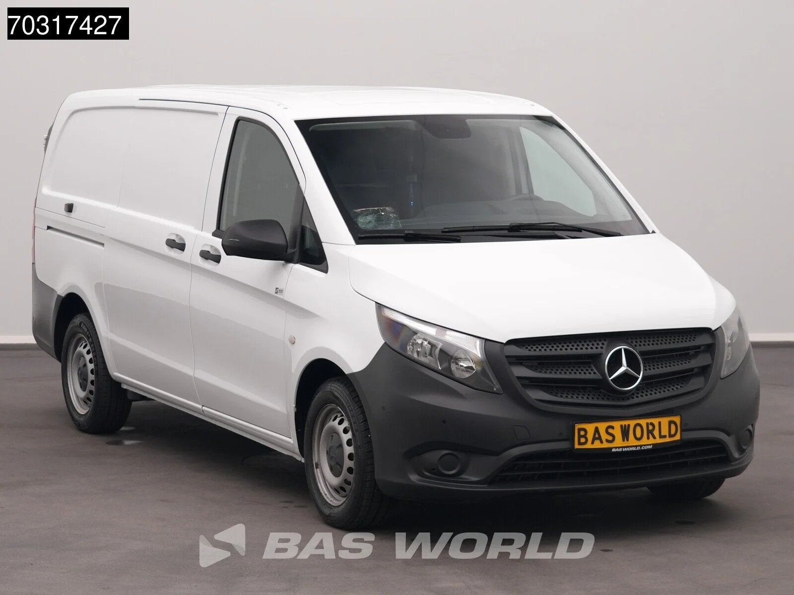 Mercedes Vito 114 Automaat L2H1 Airco Cruise Camera Parkeers, Autos, Achat, Euro 6, Entreprise, 3 places