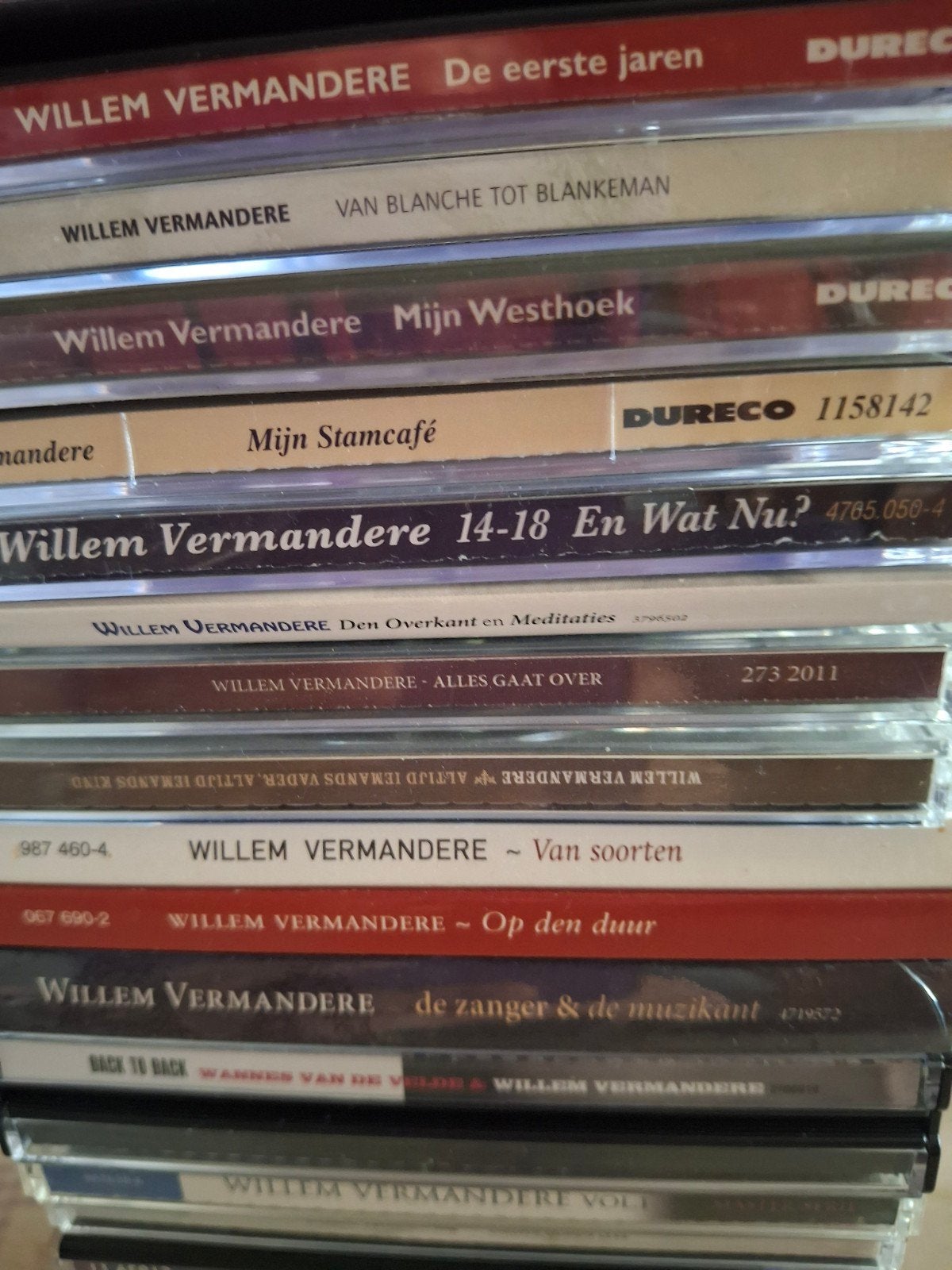 alle cd.s van willem vermandere, Cd's en Dvd's, Verzenden