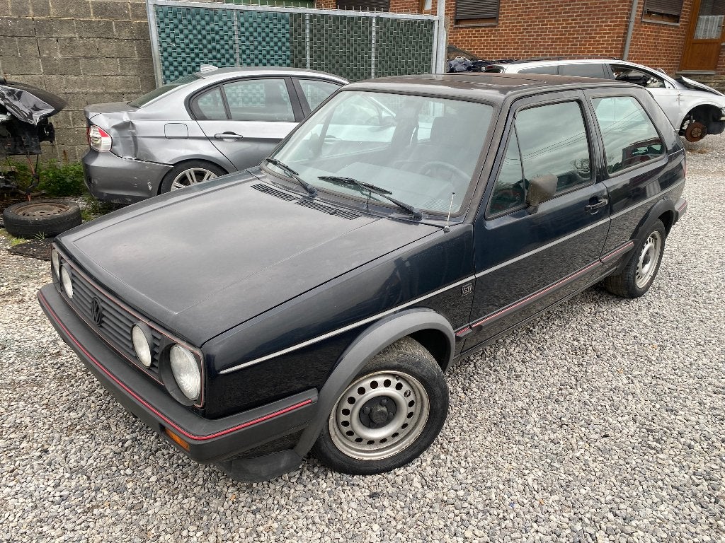 Volkswagen golf 2 GTI 1800cc 8V 1988 214km schuifdak, Auto's, Particulier, Te koop, Open dak, Golf