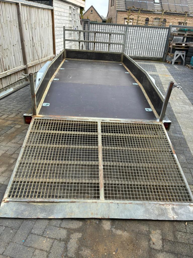 Helpo machinetransporter 3,5T, Auto diversen, Ophalen, Zo goed als nieuw