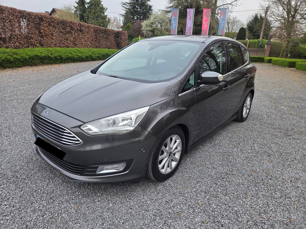 Ford C-Max | 2018 | 133 000 km | Navi | caméra, Argent ou Gris, Achat, 998 cm³, Euro 6