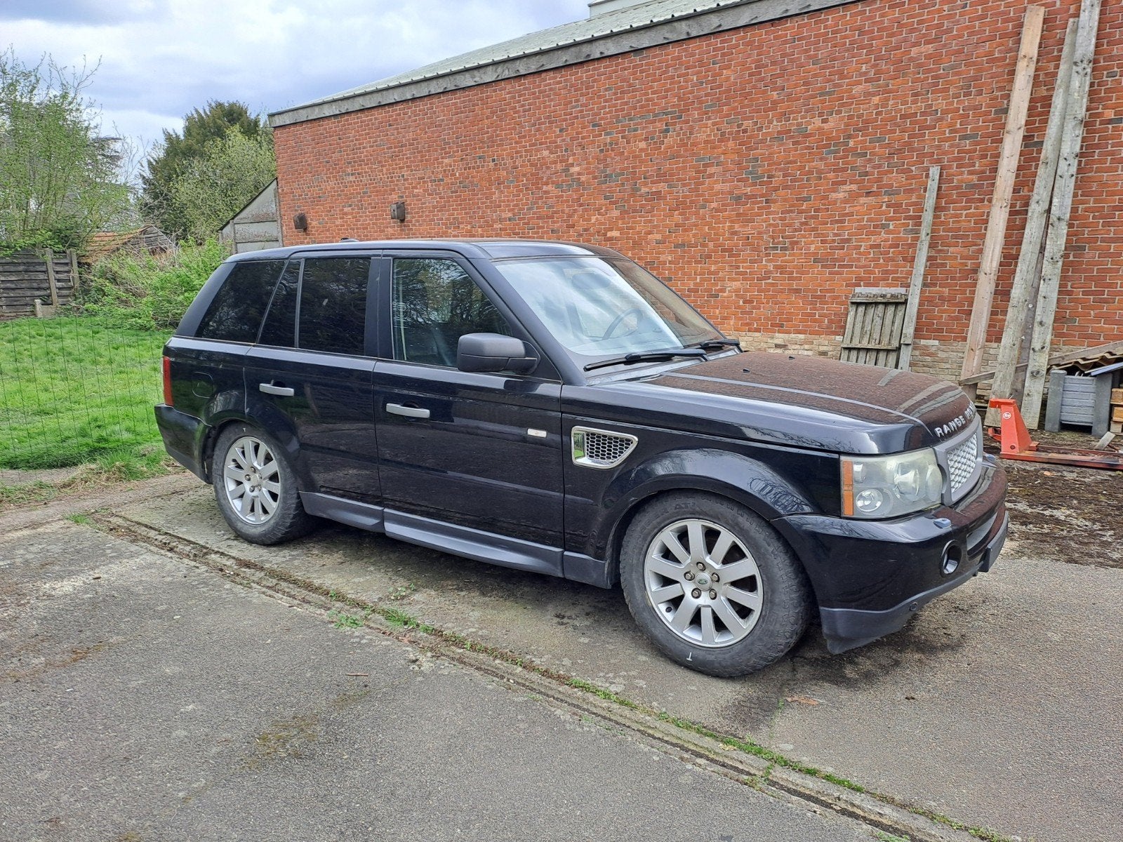 rangerover sport 2.7 tdv6 hse uitvoering, Cuir, Achat, 2 places, Noir