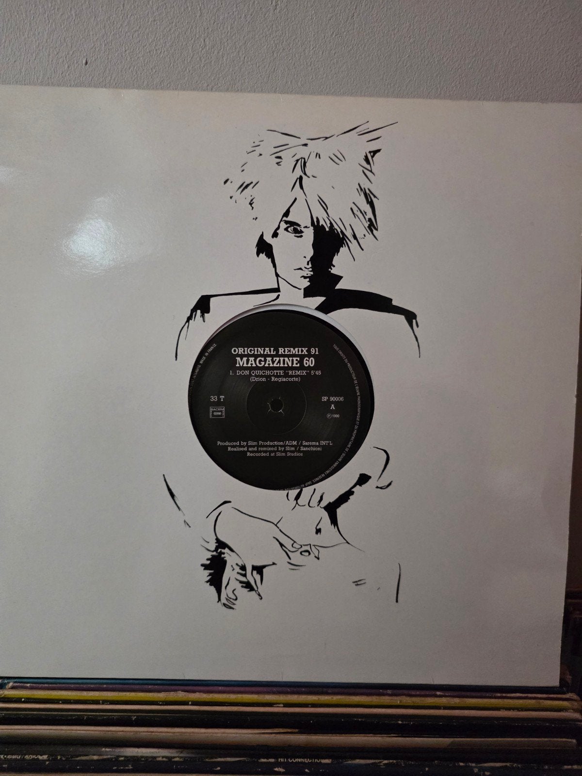 Vinyl 12" Magazine 60 Don Quichot 1990, Cd's en Dvd's, Vinyl | Dance en House, Ophalen of Verzenden, House