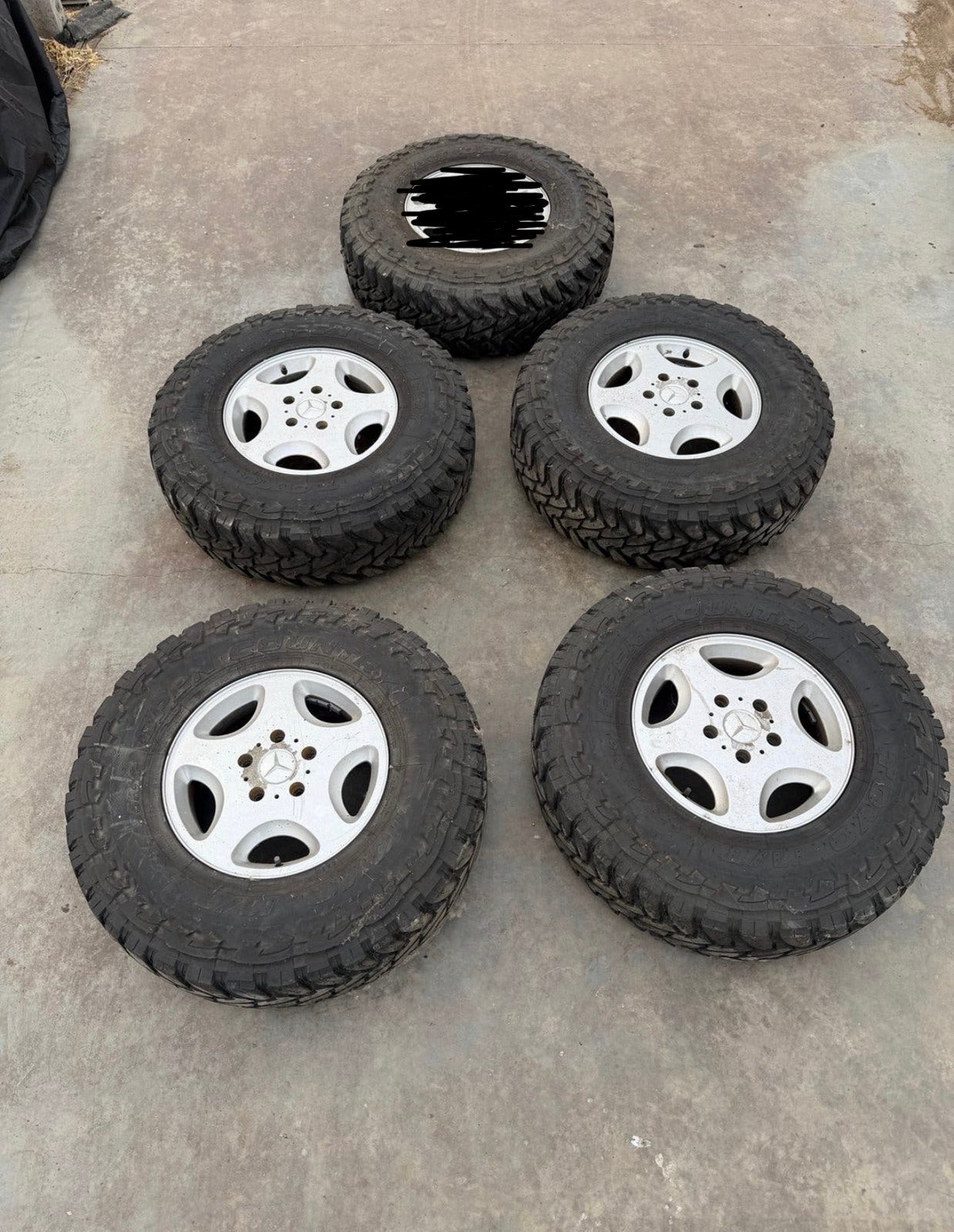 Mercedes G klasse wielen, Auto-onderdelen, Ophalen, Velg(en)