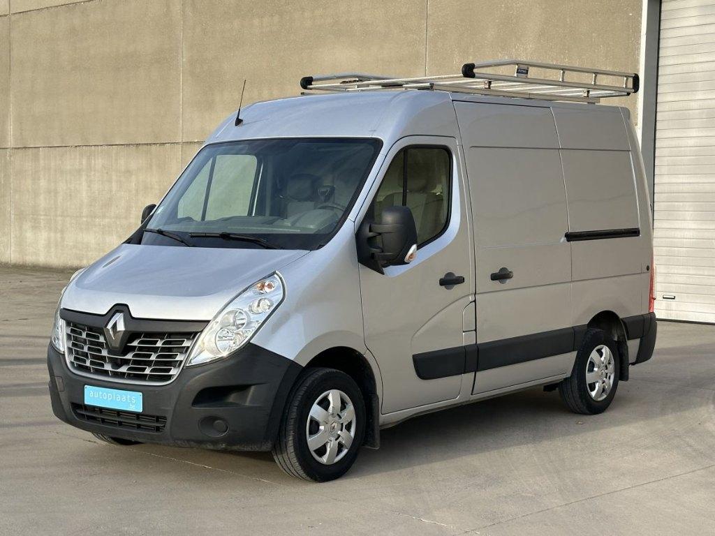 Renault Master 2018 Inbouwkasten Dakdrager Navi 93000km, Renault, 2500 kg, 2299 cc, Zilver of Grijs