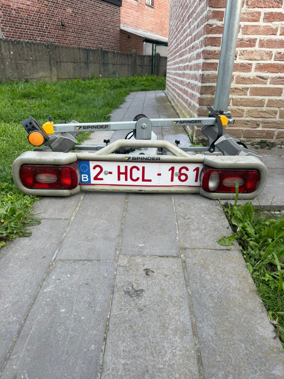 elektrische fietsendrager, Auto diversen, Ophalen, Zo goed als nieuw, 2 fietsen, Trekhaakdrager