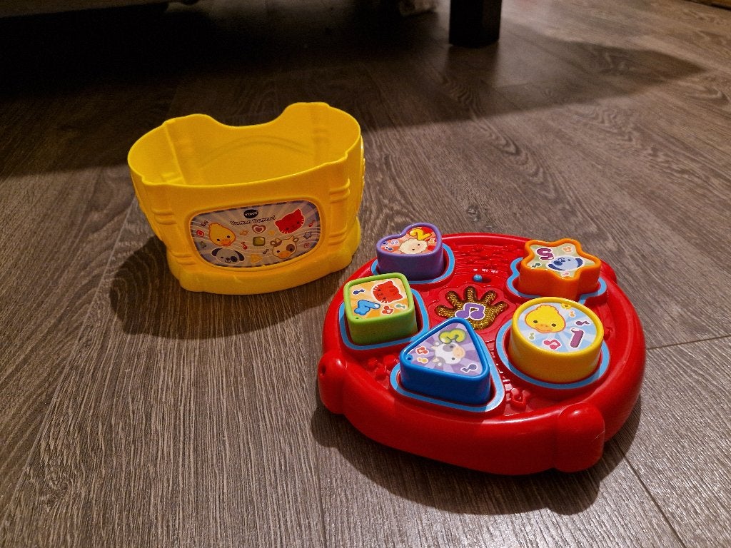 Tambour VTech Baby Shape - Tabouret Shape, Enlèvement, Comme neuf, 6 mois à 2 ans