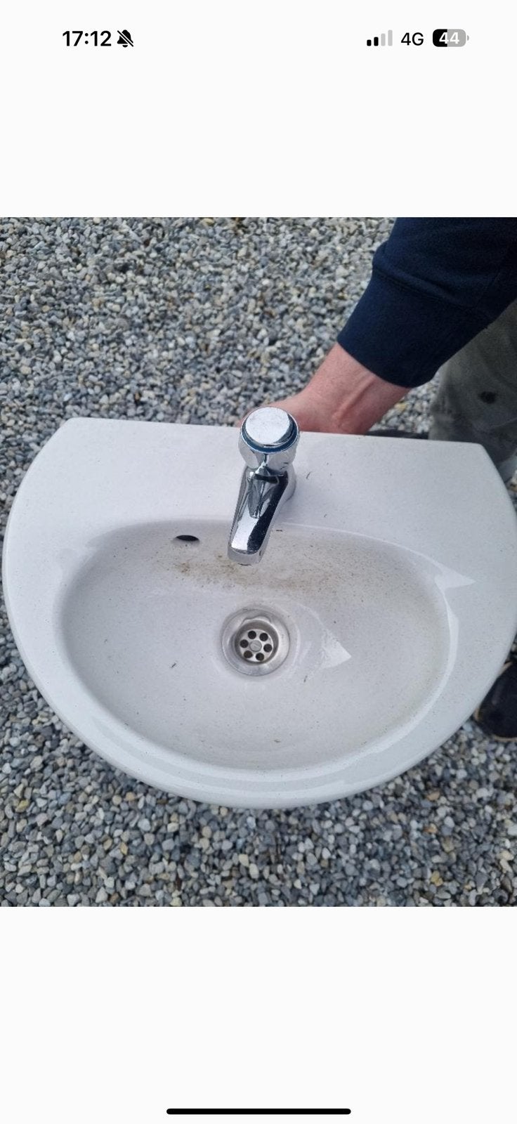 Lavabo, Maison & Meubles, Enlèvement, Utilisé, Lavabo ou Évier