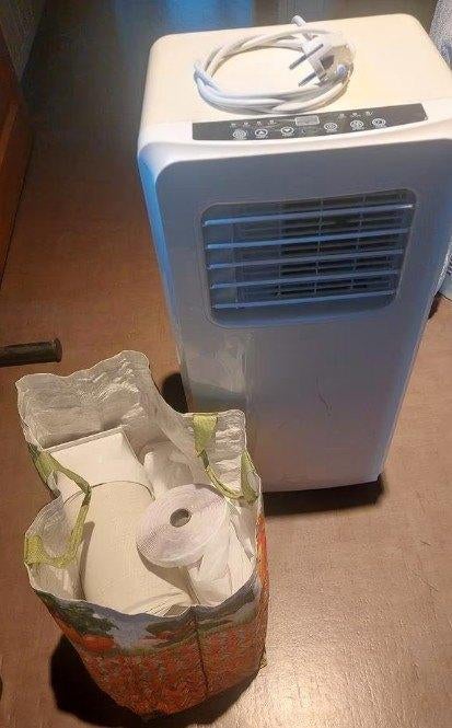 Airco fuave, Ophalen, Zo goed als nieuw, Afstandsbediening