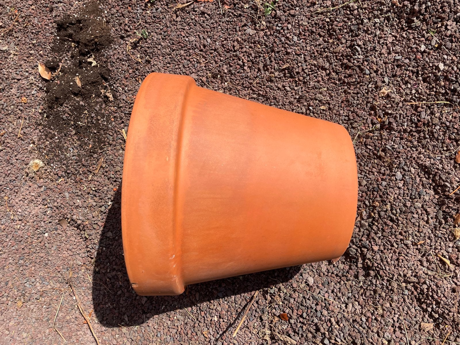 Grand pot de fleurs en terre cuite, Jardin & Terrasse, Enlèvement, Comme neuf, Terracotta