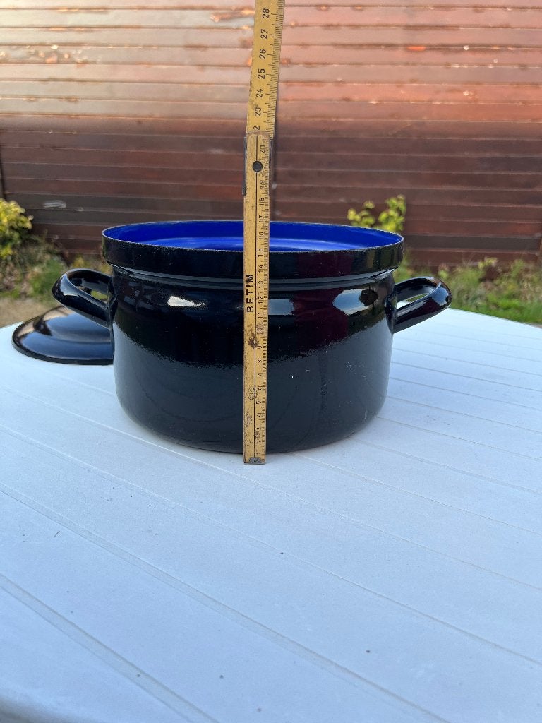Kookpot - Diameter 24 cm - Hoogte 15 cm - Volume 5 liter, Huis en Inrichting, Antiaanbaklaag, Gebruikt, Ophalen of Verzenden, Kookpan