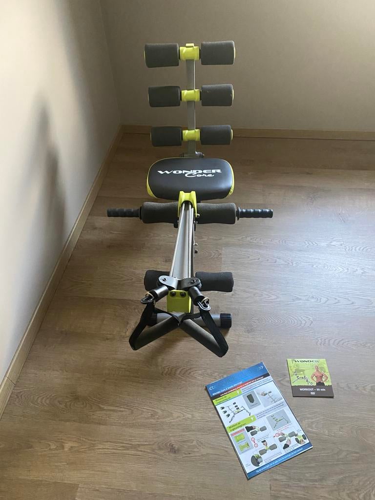 Wonder Core fitnesstoestel met DVD en handleiding, Ophalen of Verzenden, Zo goed als nieuw
