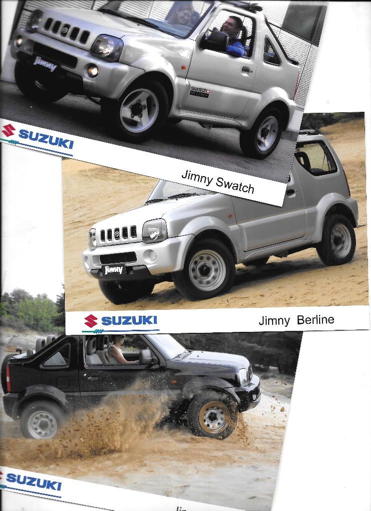SUZUKI JIMNY, photos de presse 2000, Enlèvement ou Envoi, Comme neuf, Autres marques