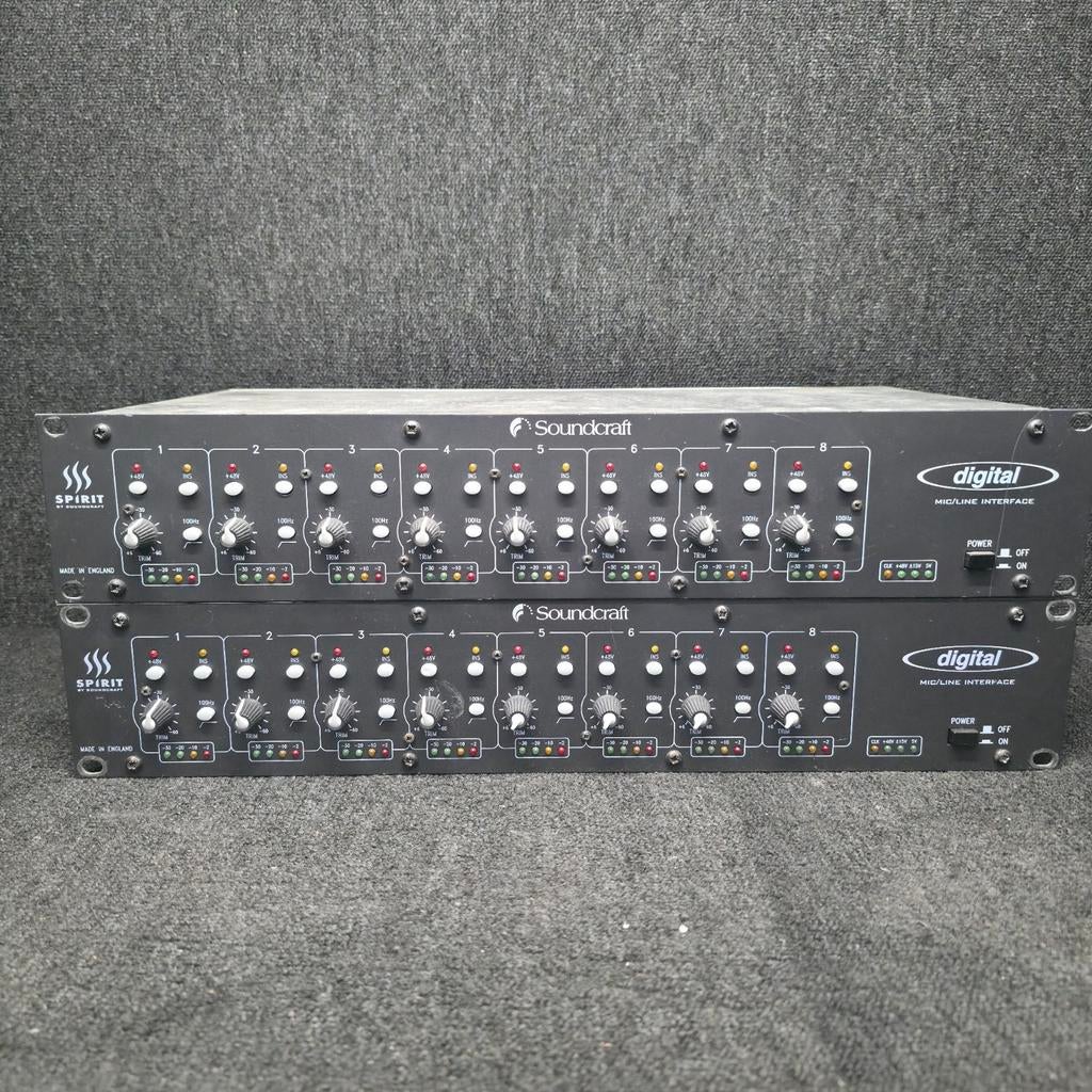 SPIRIT / SOUNDCRAFT  digital mic / line interface, Ophalen of Verzenden