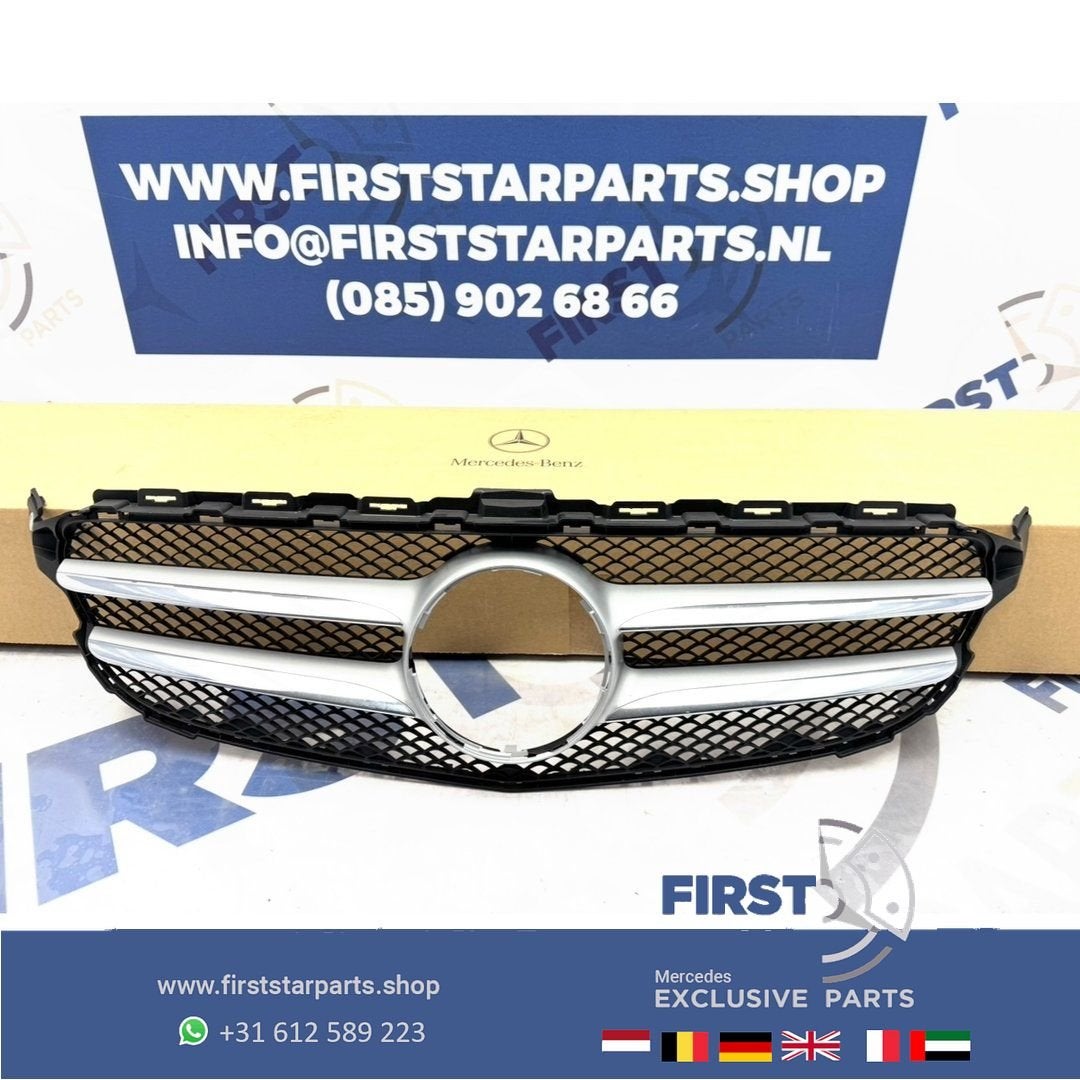 W205 C205 S205 BUMPER GRIL Mercedes C Klasse 2014-2019 GRILL, Auto-onderdelen, Gebruikt, -, Ophalen of Verzenden, -