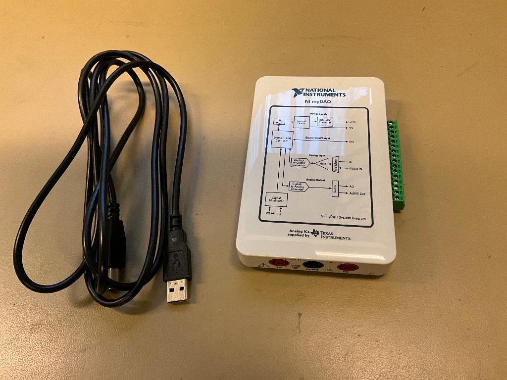 National Instruments NI myDAQ, Doe-het-zelf en Bouw, Meetapparatuur, Zo goed als nieuw, Multimeter, Ophalen