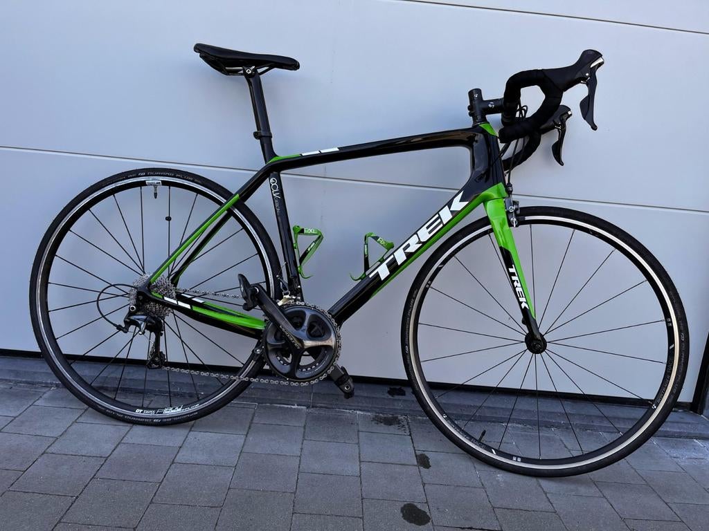 Trek madone 6 koersfiets / racefiets, Fietsen en Brommers, Gebruikt, Carbon, Velgrem, Meer dan 20 versnellingen