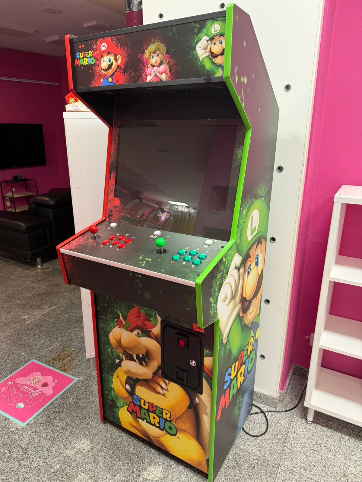 Arcade de jeux avec monnayeur, Enlèvement, Comme neuf