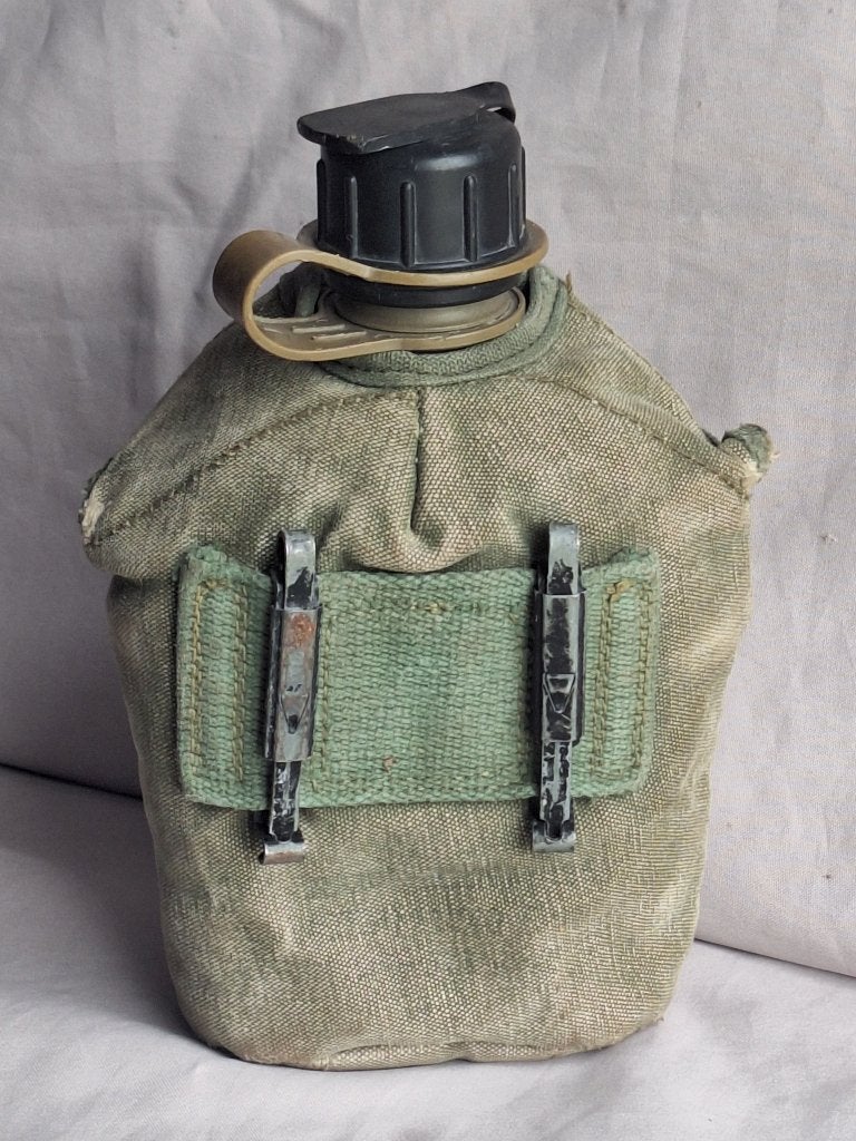 Gourde militaire US avec housse, Enlèvement ou Envoi, Armée de terre, Autres types