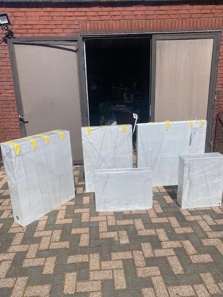 Lot radiatoren (gebruikt) - 6 stuks in totaal, 800 watts ou plus, Enlèvement, Utilisé, 80 cm ou plus