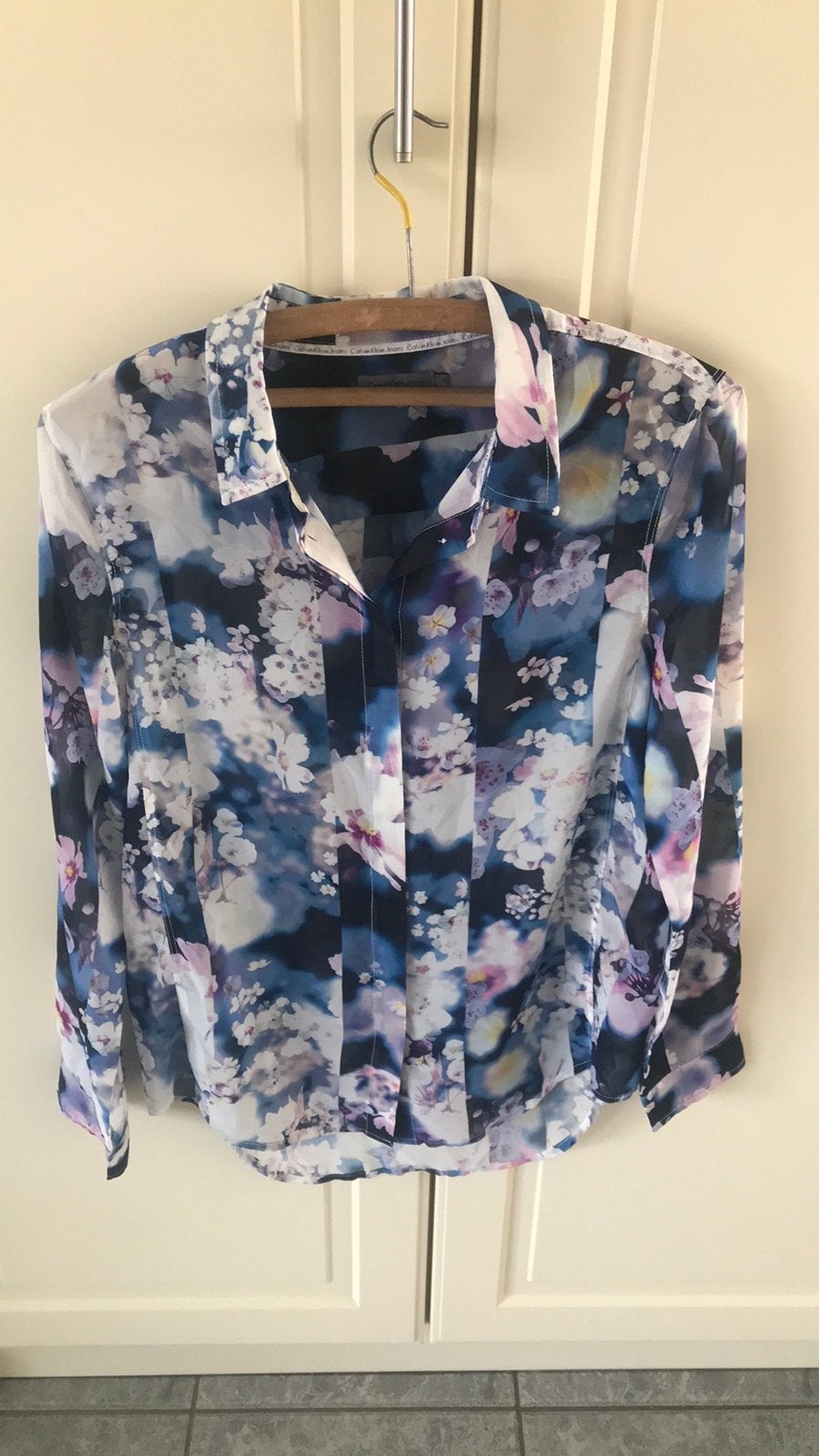 Blouse Calvin Klein Jeans maat S, Kleding | Dames, Blouses en Tunieken, Ophalen of Verzenden, Zo goed als nieuw, Maat 36 (S)
