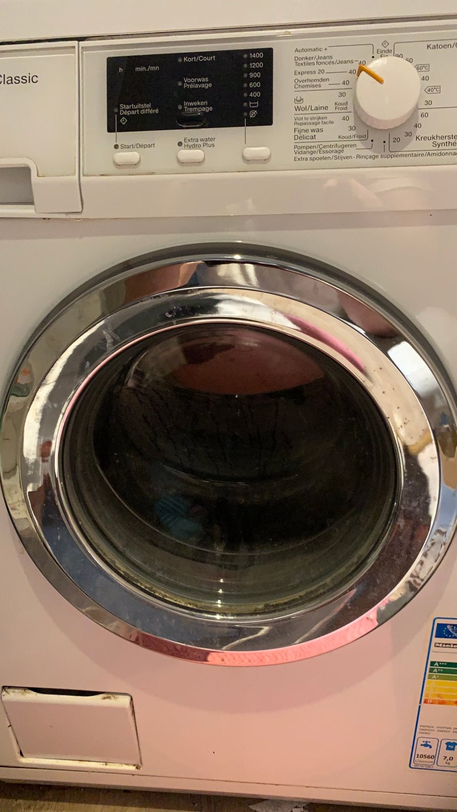 Machine à laver Miele W Classic EcoComfort 7 kg  Très fiable, Enlèvement, Comme neuf