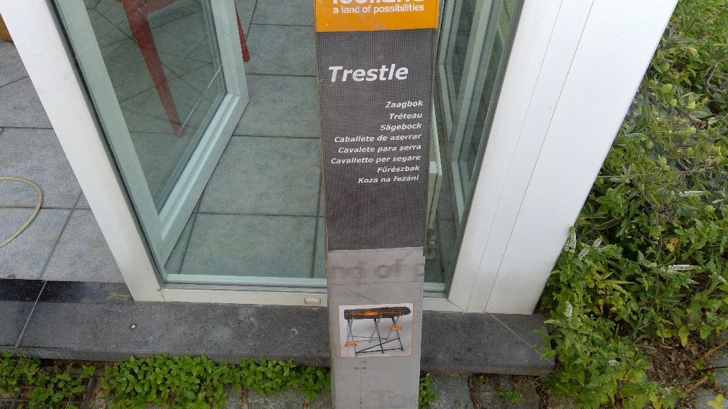 mobiele zaagbok, Ophalen, Nieuw