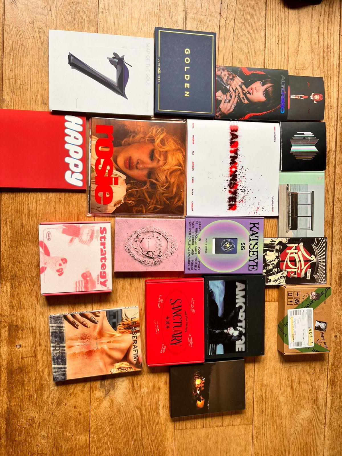 Verzameling K-pop albums, Enlèvement, Utilisé, Pop, Comprend un DVD