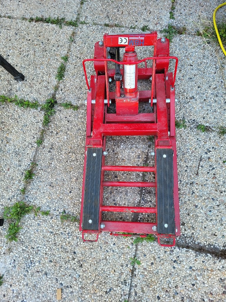 Verrijdbare motorlift HBM, Enlèvement