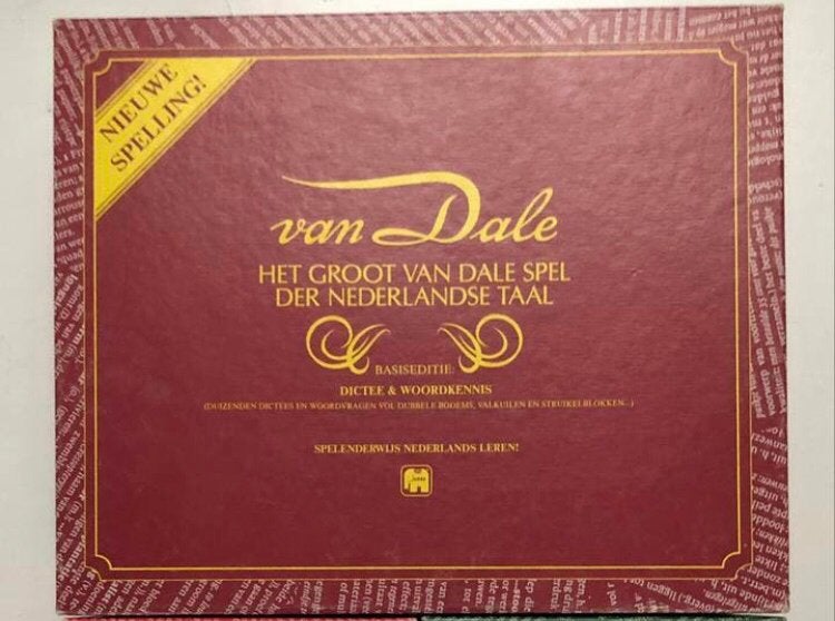 gezelschapsspel het Groot Van Dale Spel der Nederlandse Taal, Ophalen of Verzenden, Zo goed als nieuw