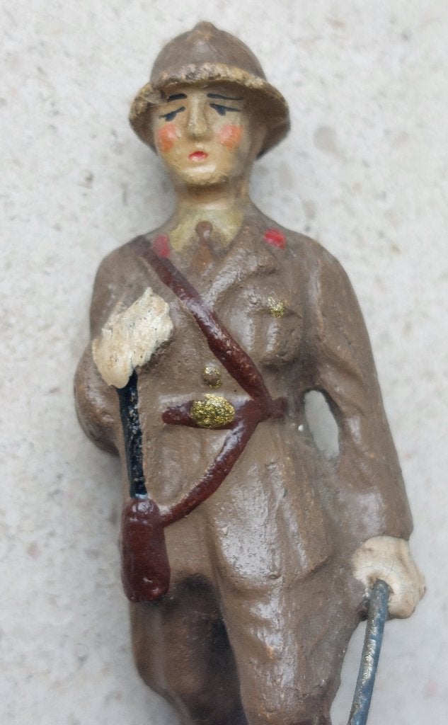 jouet, soldat avec épée, années 1930, Enlèvement ou Envoi