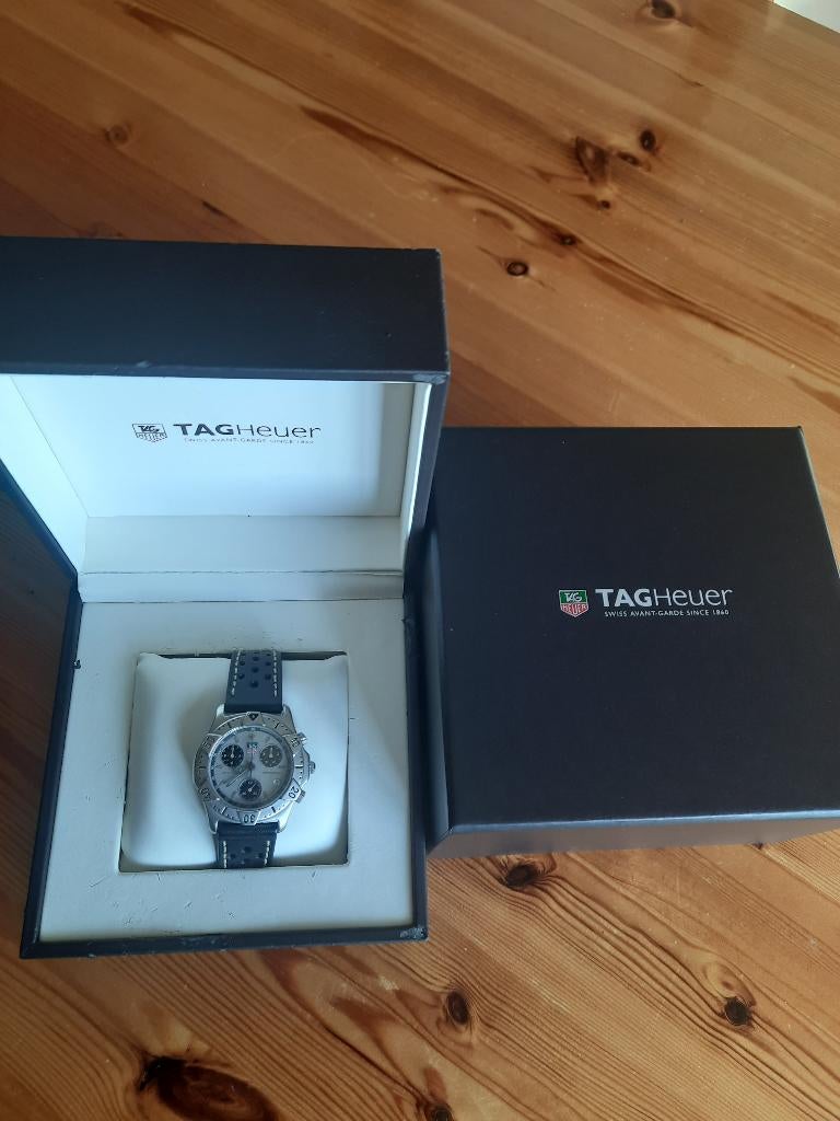 TAGHeuer horloge unisex, Handtassen en Accessoires, Horloges | Heren, Staal, Polshorloge, Ophalen of Verzenden, TAG Heuer