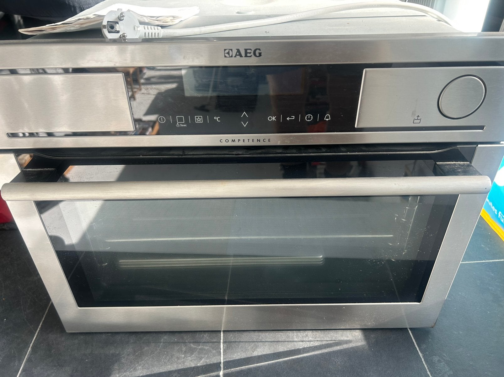 Stoomoven AEG competence als nieuw, Ophalen, Zo goed als nieuw, AEG, Stoomoven