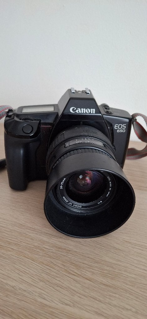 Analoog fototoestel Canon, TV, Hi-fi & Vidéo, Enlèvement, Utilisé, Reflex miroir, Canon