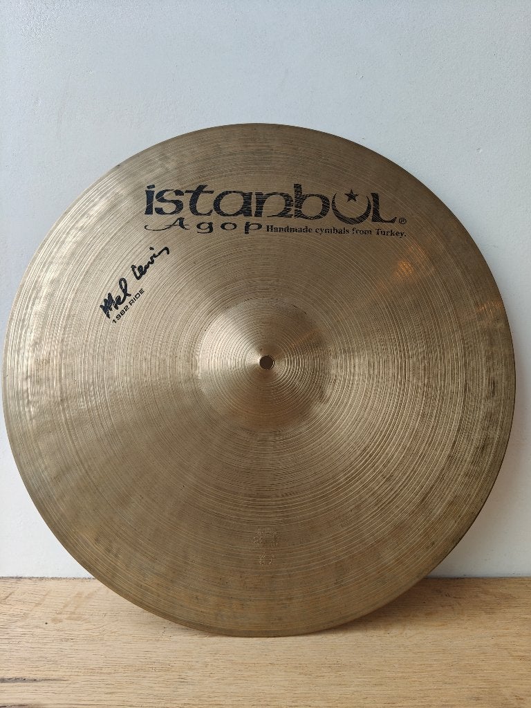 Istanbul Agop Mel Lewis Ride 21", Ophalen of Verzenden, Gebruikt, Overige merken
