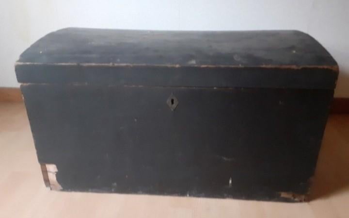 Petit prix : Malle / coffre ancien, Brabant Wallon, Moins de 50 cm, 50 à 100 cm, Enlèvement, Utilisé