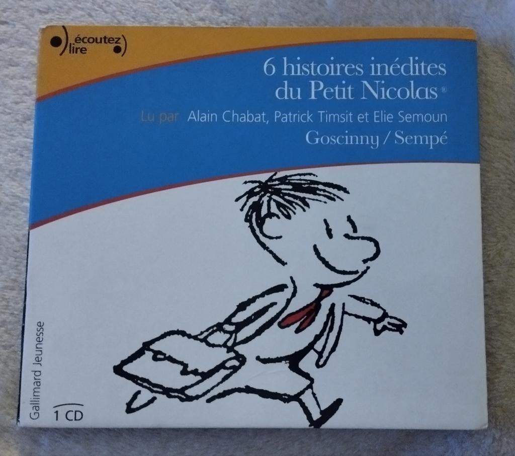 CD - 6 histoires inédites du Petit Nicolas, Comme neuf, Coffret