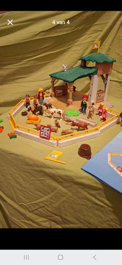 Playmobil kinderboerderij 3243, Ophalen