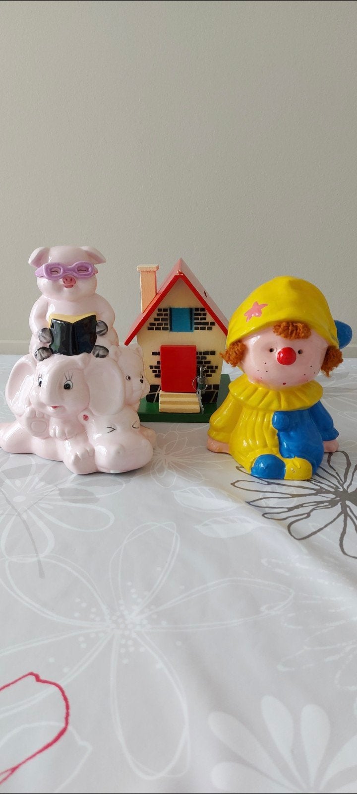 3 spaarpotjes, Verzamelen, Spaarpotten, Ophalen