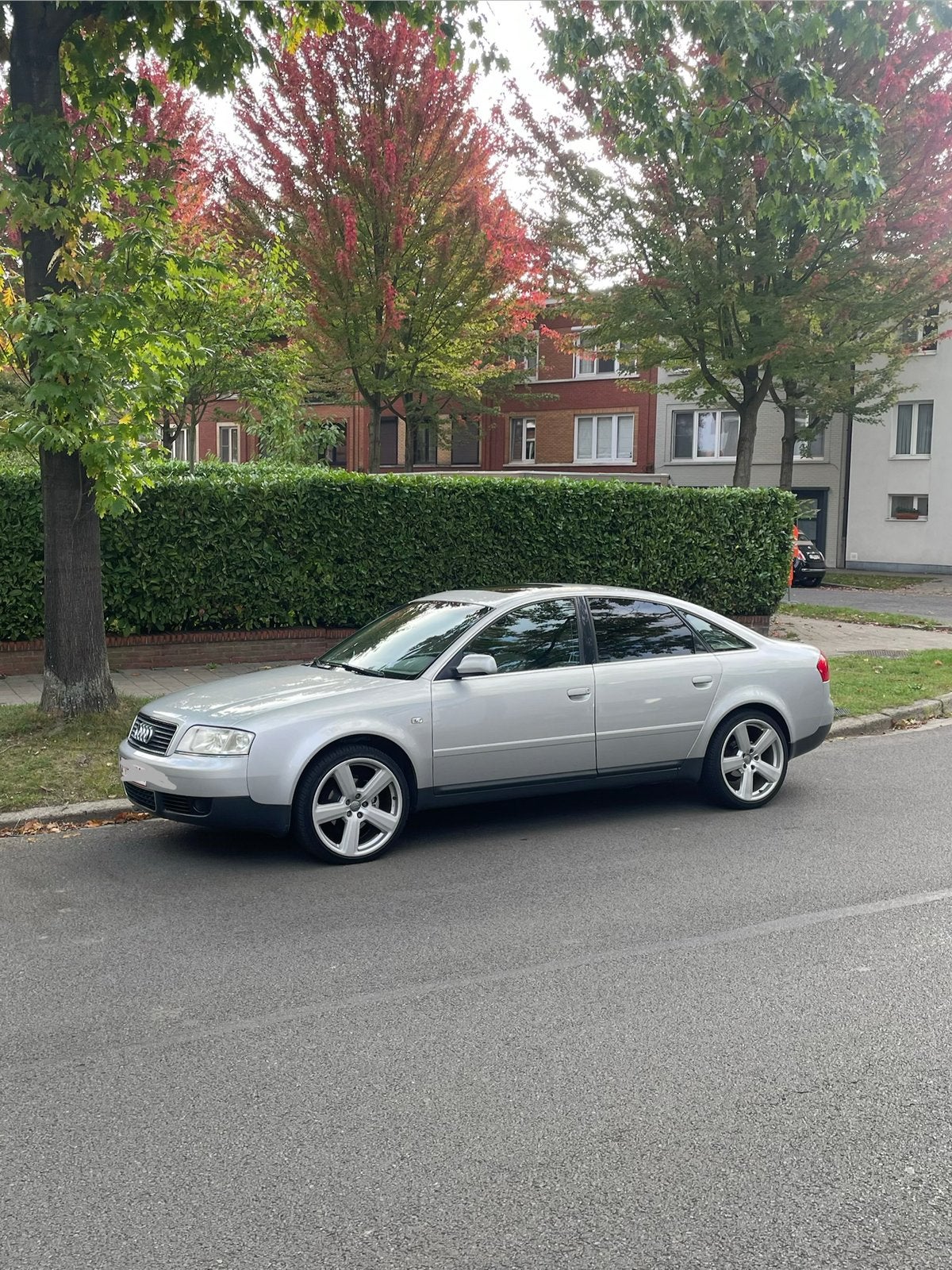Audi a6 c5 2001 automaat metallic grijs velgen 19inch, Automaat, Beige, Grijs, Particulier