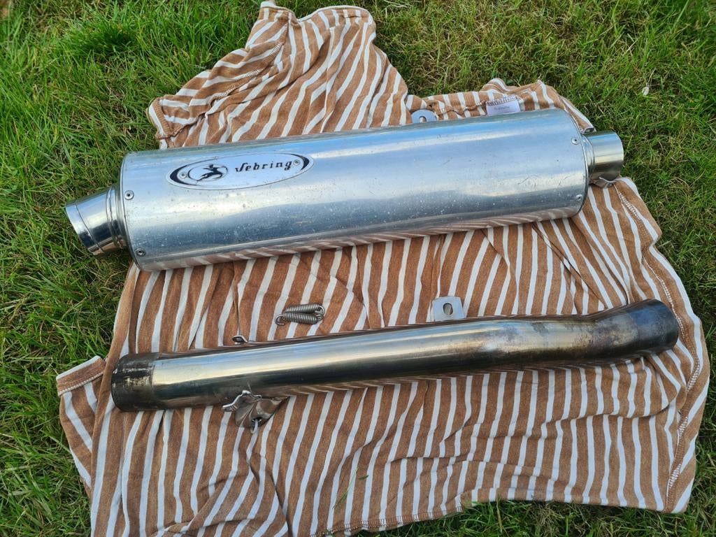 Sebring demper / demper 53mm uitlaat Suzuki GSX 600F 2003, Motoren, Ophalen of Verzenden