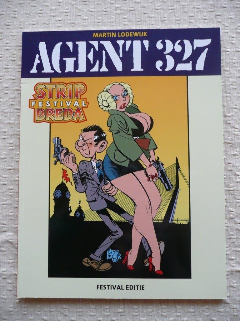 AGENT 327-MOEILIJKE GELEGENHEIDSUITGAVE STRIPFESTIVAL BREDA, Boeken, Eén stripboek, Nieuw, Ophalen of Verzenden, Martin Lodewijk