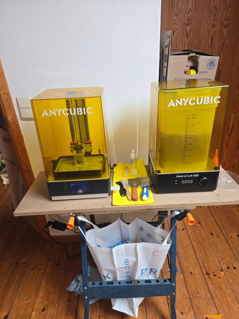 Anycubic Photon mono x  + cure & washe plus, Ophalen