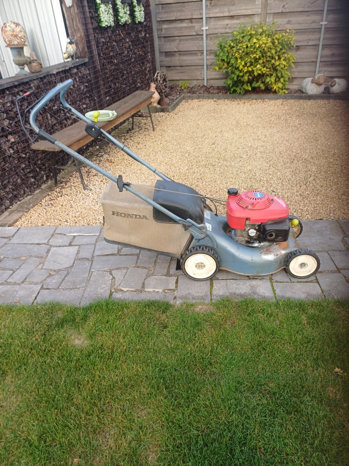 honda grasmaaier, Enlèvement