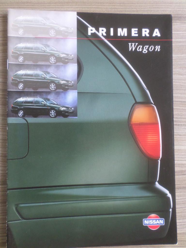 Nissan Primera Wagon 1998 Brochure - FRANS, Boeken, Auto's | Folders en Tijdschriften, Ophalen of Verzenden, Nissan