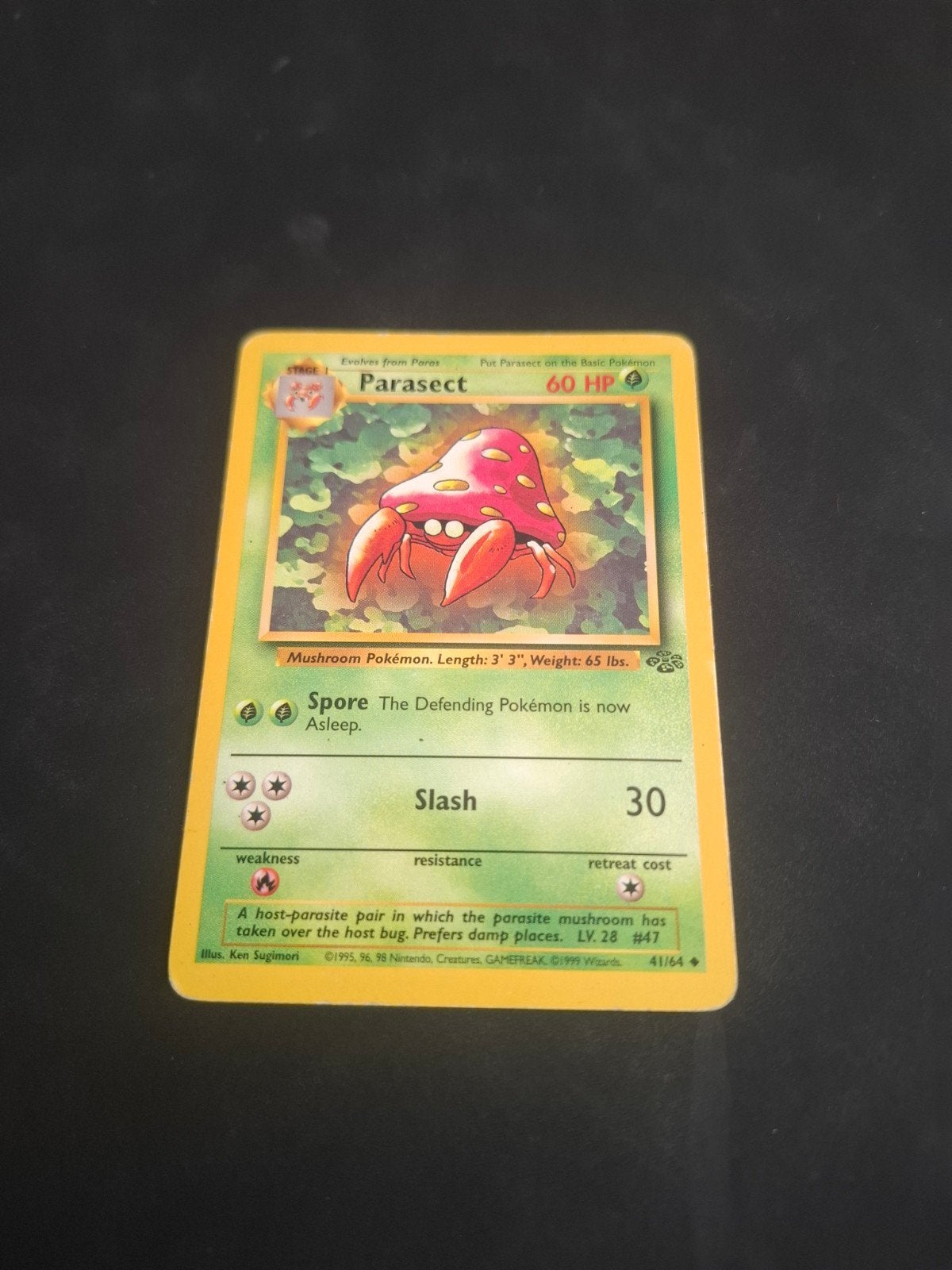 Ensemble de cartes Pokémon Parasect 41/64 Jungle (1999), Hobby & Loisirs créatifs, Jeux de cartes à collectionner | Pokémon, Enlèvement ou Envoi