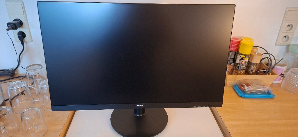 Philips monitor 27", Ophalen, Philips, Zo goed als nieuw, VGA