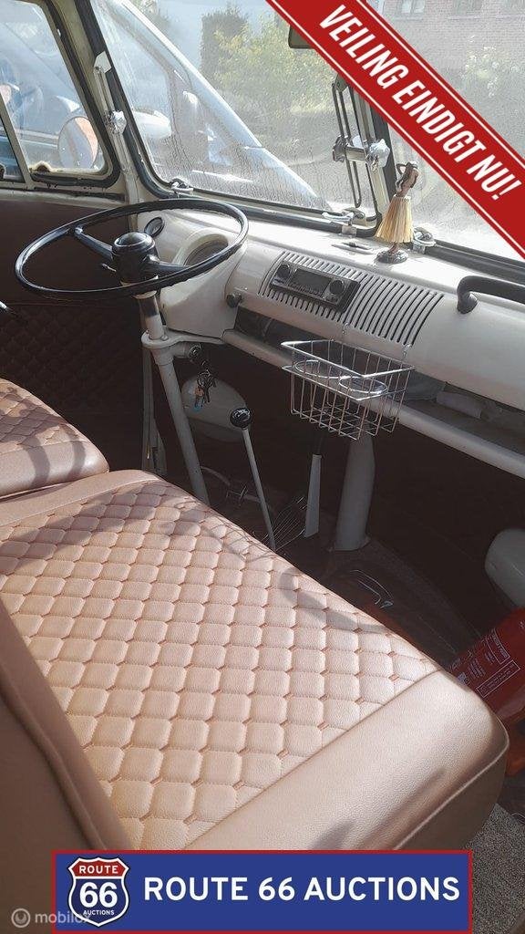 Volkswagen T1 Camper | 1974 | Route 66 Auctions, Volkswagen, Zwart, Bedrijf, Handgeschakeld