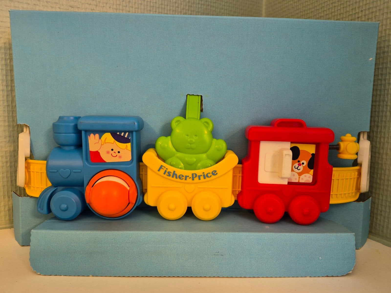 Fisher-Price Activity Train 1989 ongebruikt, Enfants & Bébés, Enlèvement ou Envoi, Neuf