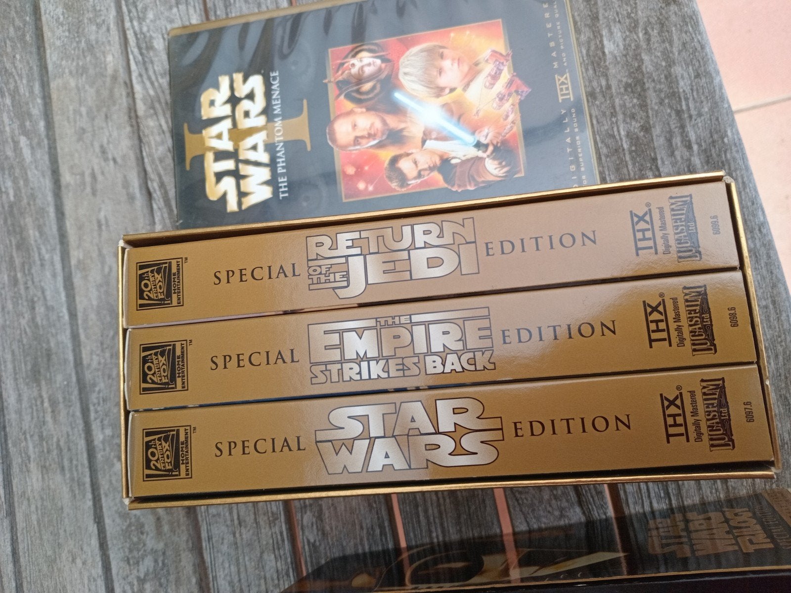 Star wars in luxe box vhs, Enlèvement